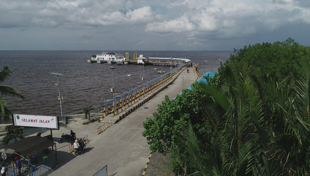 Dermaga II Sungai Selari Tutup Sementara, Dishub Bengkalis Sampaikan Permohonan Maaf Desa Petani