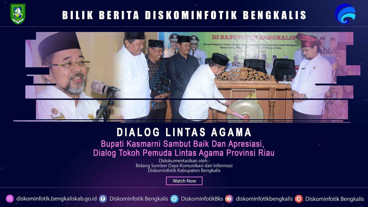 Bupati Kasmarni Sambut Baik Dan Apresiasi, Dialog Tokoh Pemuda Lintas Agama Provinsi Riau Petani