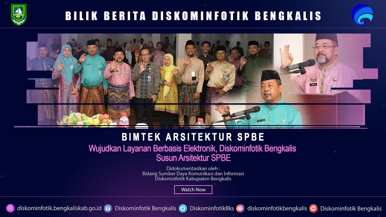 Wujudkan Layanan Berbasis Elektronik Diskominfotik Bengkalis Susun Arsitektur SPBE Petani